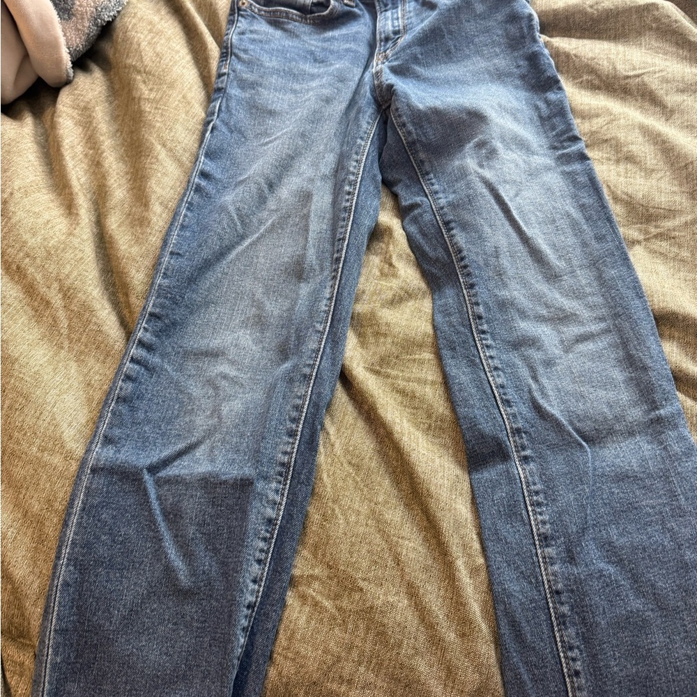 Old Navy Kid’s Straight Leg Blue Jeans